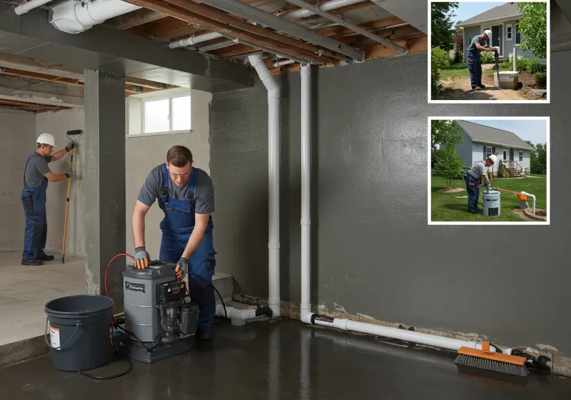 Basement Waterproofing and Flood Prevention process in Palmyra, NJ